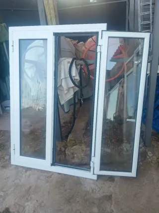 Ventana de aluminio doble