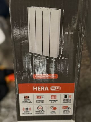 Emisor electrico ceramico 1250W y 500W.