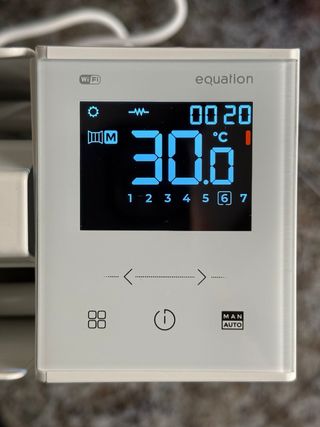 Emisor electrico ceramico 1250W y 500W.