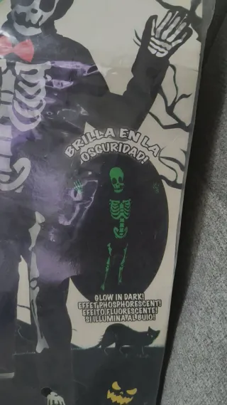 Disfraz Esqueleto Elegante Niño 3/4 Años