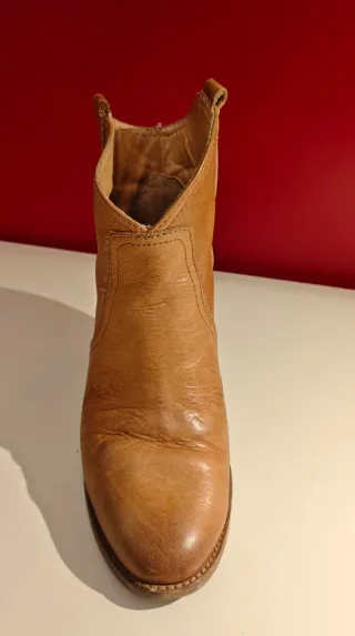 Botines piel Massimo Dutti 40.