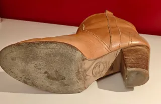 Botines piel Massimo Dutti 40.