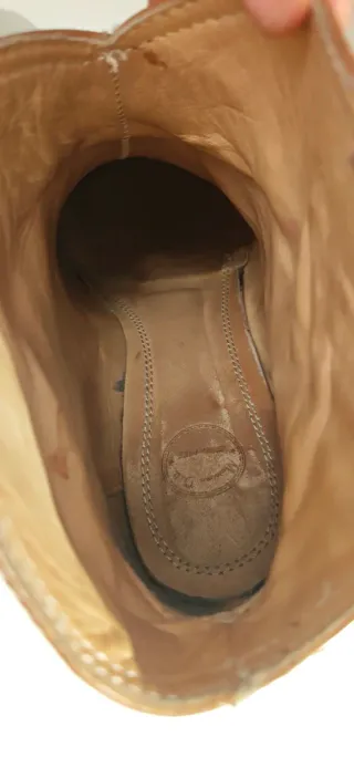 Botines piel Massimo Dutti 40.