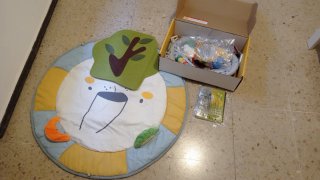 Manta de juego para bebe