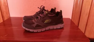Zapatillas Skechers Talla 44 Gris/Verde