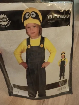 Disfraz minion Yellow Helper Talla 10-12
