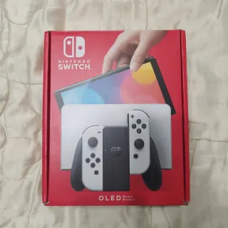 Caja vacía Nintendo Switch Joy-Con y consola