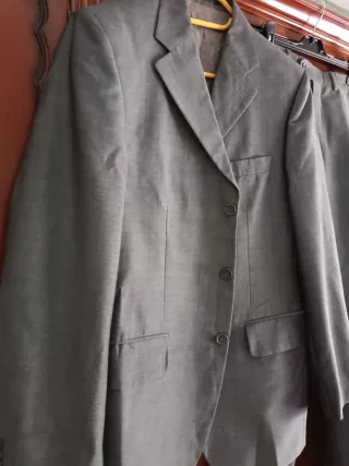 Traje de Caballero gris Plomo