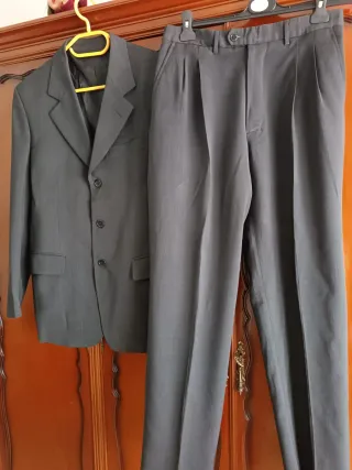 Traje de Caballero gris Plomo