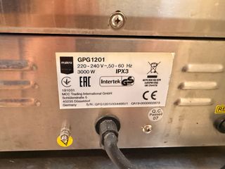 Plancha Parrilla Profesional 3000W