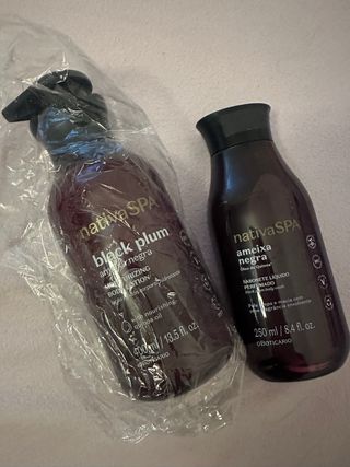 Conjunto de Ameixa Negra “O Boticário”