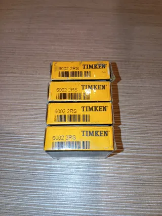 2 Rodamientos Timken 6002 2RS