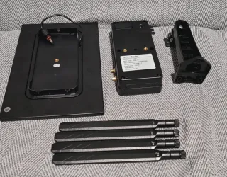 Router solar y bateria gsm 4g