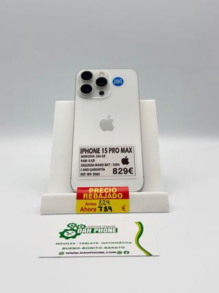 IPHONE 15 PRO MAX BLANCO