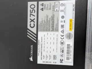 Fuente alimentación Corsair CX750 750W 80+ Bronce