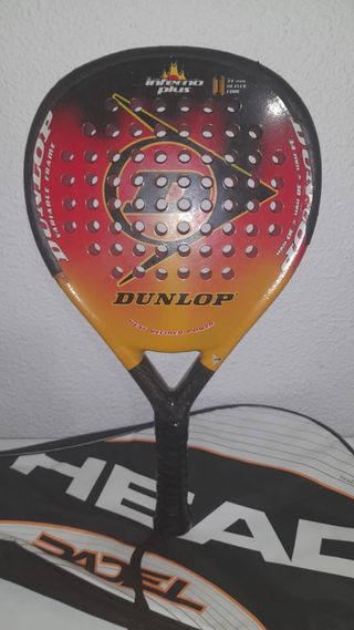 pala de padel dunlop