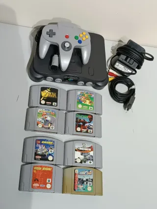 Nintendo 64. Excelente. Juegos clásicos Zelda....
