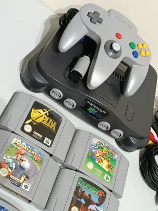 Nintendo 64. Excelente. Juegos clásicos Zelda....