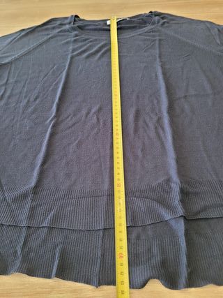 Jersey Zara Azul Mujer
