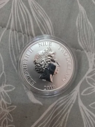 1oz plata pato Donal 2019