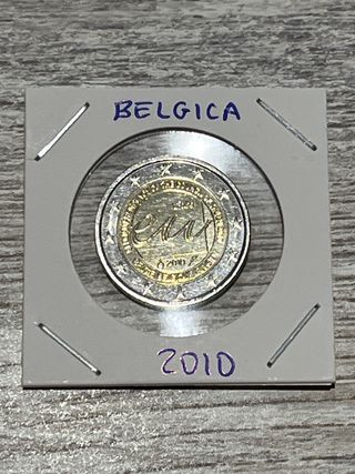Moneda Conmemorativa Bélgica 2010