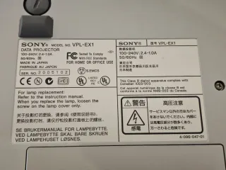 Proyector Sony VPL-EX1 Full HD