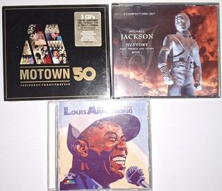 CD disco Michael Jackson History Motown 50