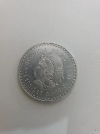 Moneda Mexicana 5 Pesos 1948