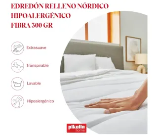 Pikolin Home - Edredón Nórdico Otoño-Invierno 300g