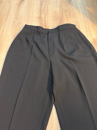 Pantalón negro tipo sastre negro - Vintage 40