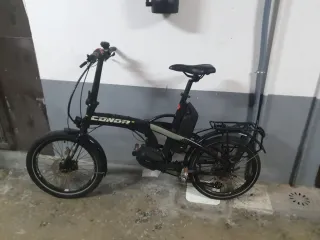 Bicicleta eléctrica plegable