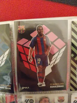 Tarjeta Ronaldinho FC Barcelona Daka /99