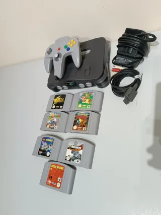 Nintendo 64. Excelente. Pokémon, Zelda y otros.