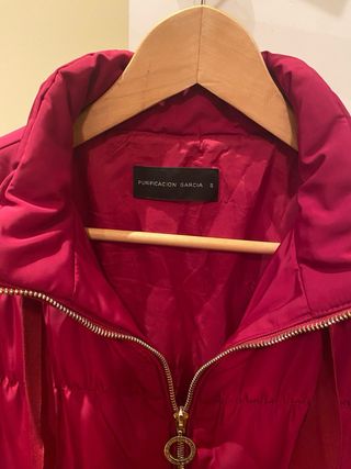 Chaqueta de entre tiempo roja marca purificacion S