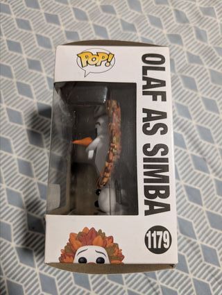Funko Pop! Olaf como Simba Frozen 1179