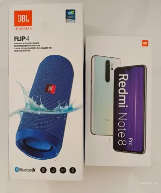Redmi note pro 8 + flip 4