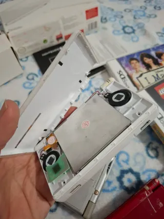 *ROTAS!! Nintendo DS Lite Roja, Plateada y blanca