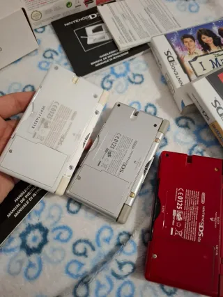 *ROTAS!! Nintendo DS Lite Roja, Plateada y blanca