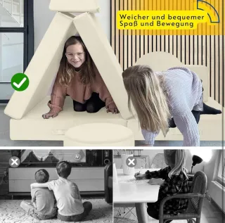 Sofá Modular de Juegos para Niños ENVASADO