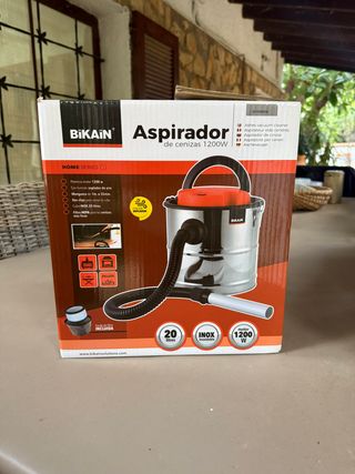 Aspirador de Cenizas BIKAIN 1200W INOX – Con Caja