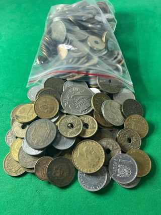 L#567 0,8 KG. DE MONEDAS ESPAÑOLAS