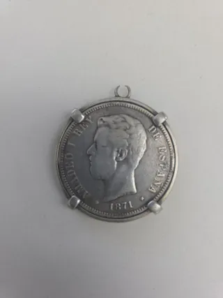 Moneda amadeo l rey