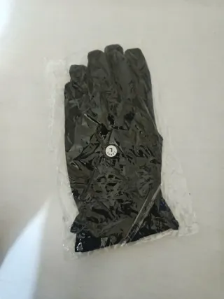 Guantes negros talla L