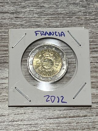 Moneda 2€ conmemorativa francia 2012