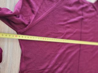 jersey granate Zara mujer