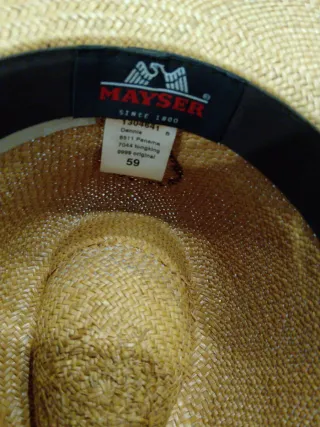 Sombrero Panama talla 59