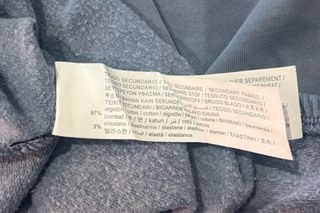 Sudadera corta mujer azul XS