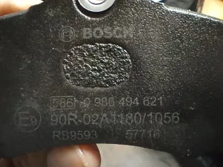 Pastillas Freno Bosch Audi VW Peugeot Traseras