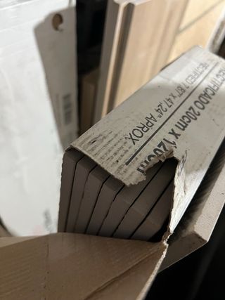 Azulejos imitación madera