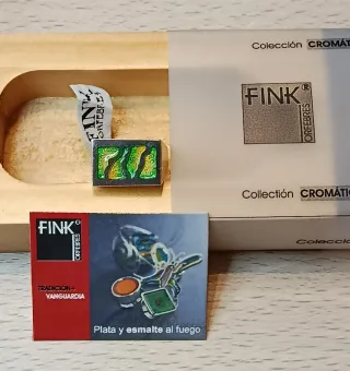 Sortija Plata y esmaltes